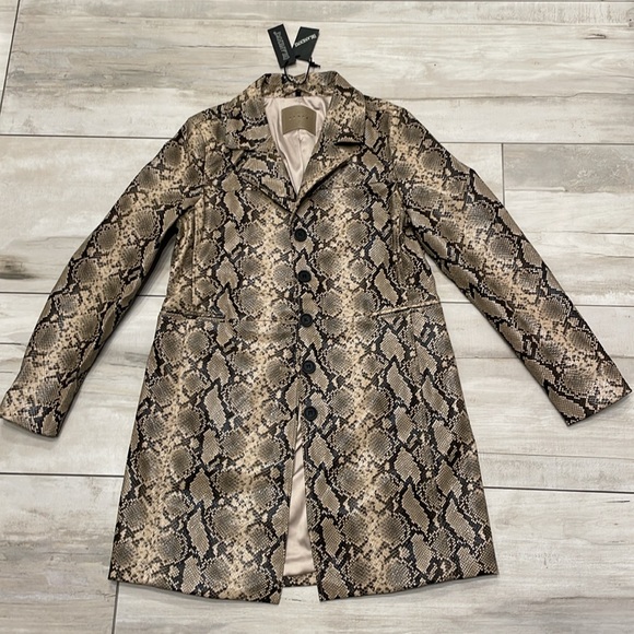 BLANKNYC on the move trench coat S NWT - Picture 7 of 12